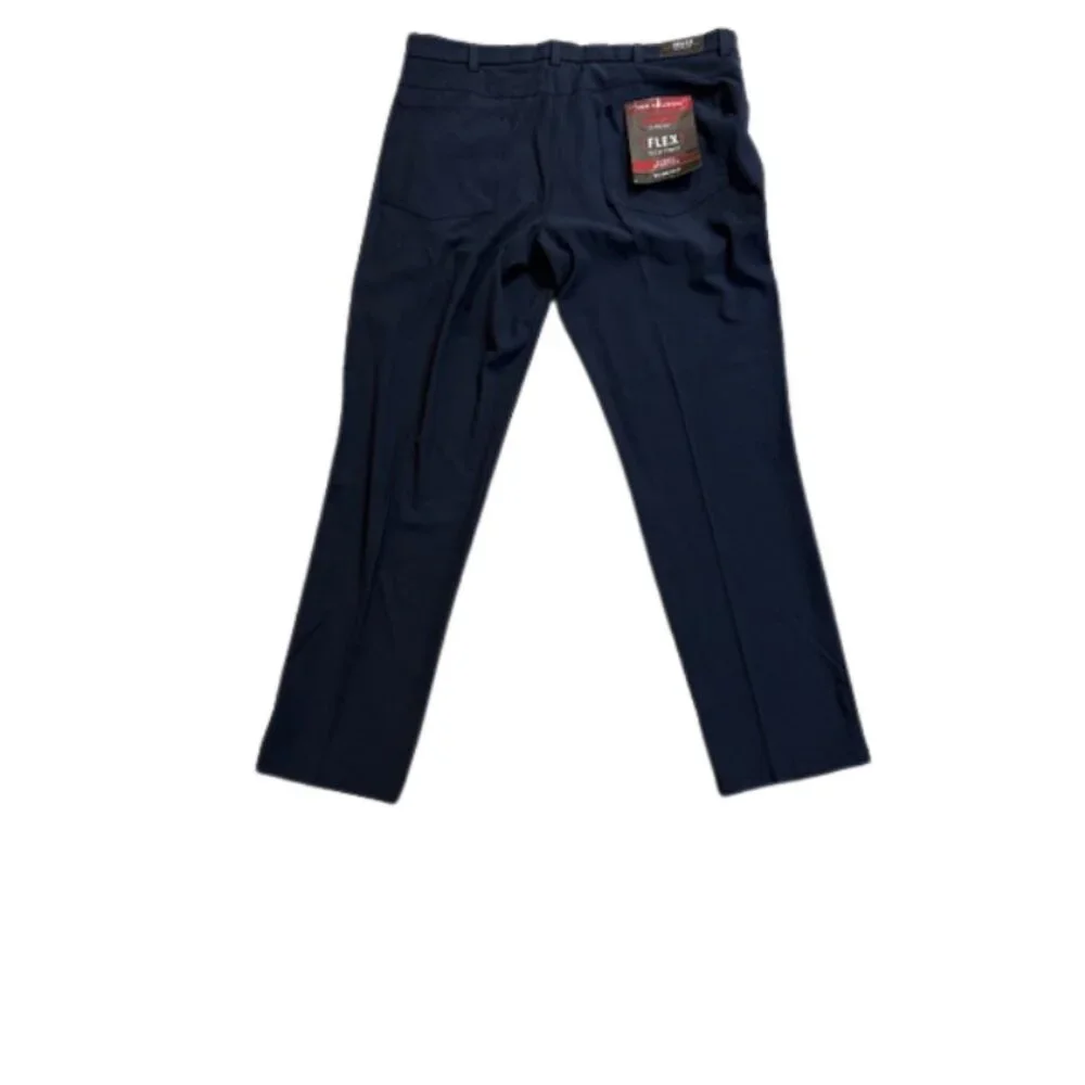 Van Heusen Men’s Flex Straight-Fit Pants 38x32 NWT Navy